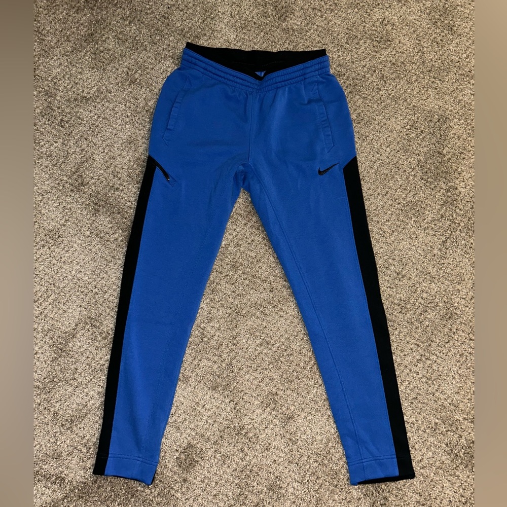 Nike women blue and black joggers size small
